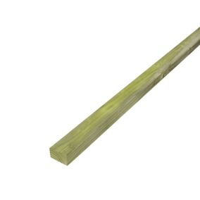 Metsä WoodTreated Round edge Whitewood spruce CLS timber (L)2.4m (W)63mm (T)38mm