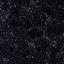 Midnight Black Granite effect Laminate Upstand (L)3050mm