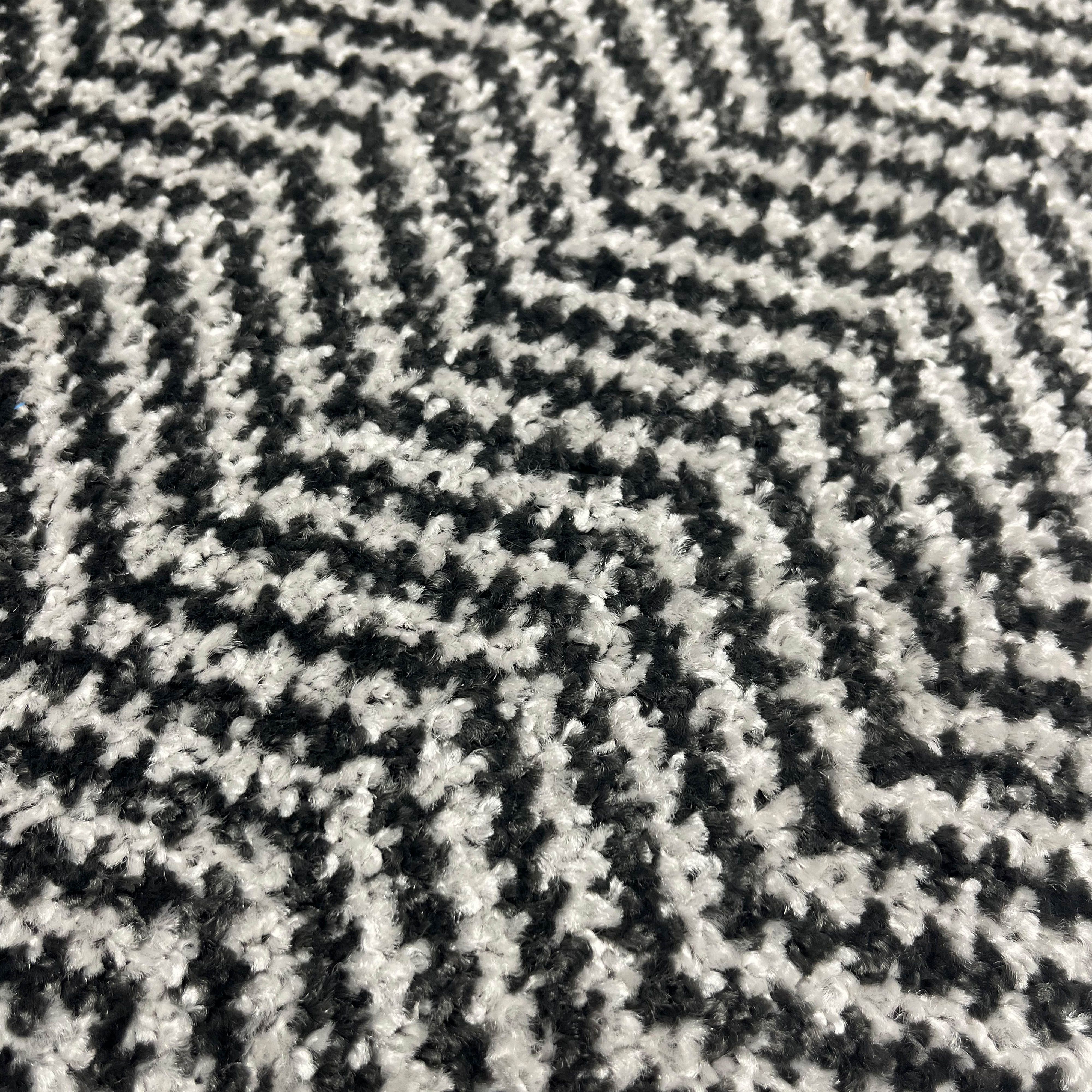 Mighty Mats® Grey Chevron Door mat, 75cm x 45cm