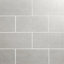 Milestone Ivory Matt Concrete effect Modern Porcelain Indoor Floor Tile, Pack of 8, (L)307mm (W)617mm
