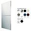 Minimalist Panel 1 door Sliding Door kit (H)2480mm (W)1200mm