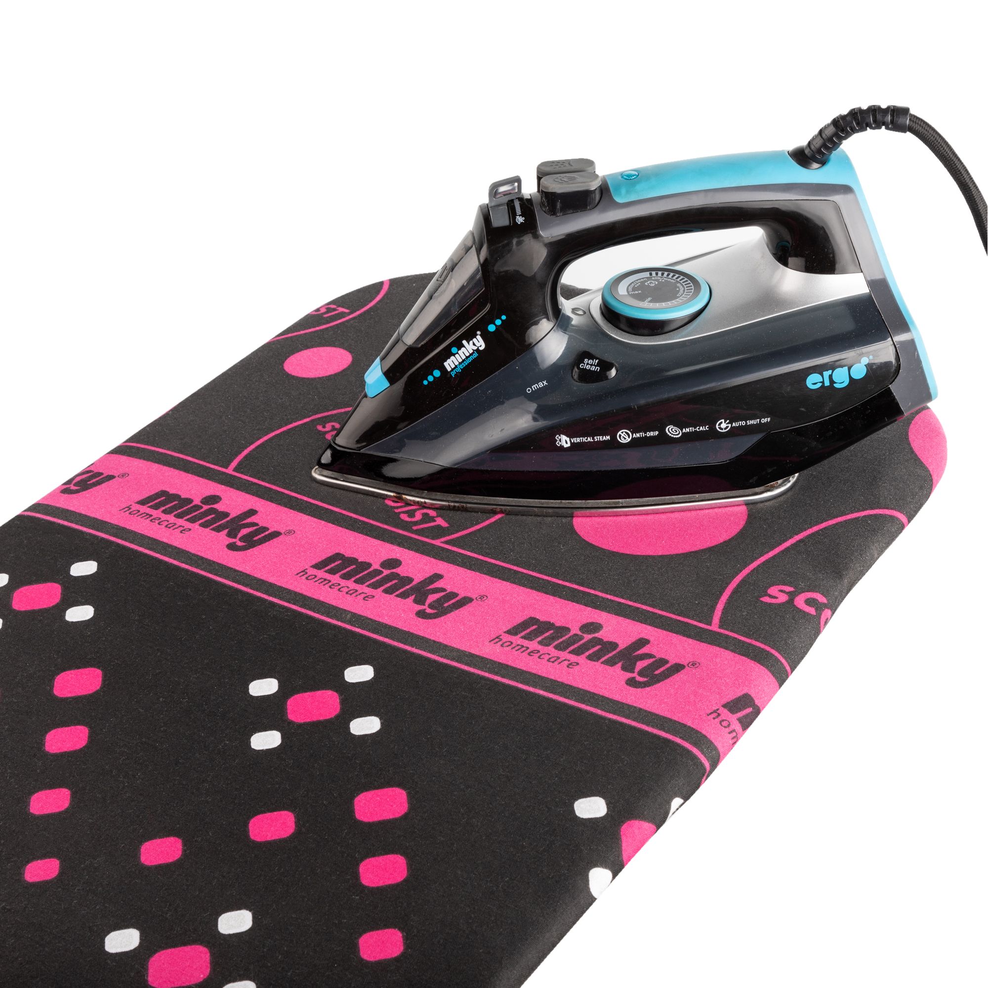 Minky Hot spot scorch resist Ironing board (L)135cm (W)43.5cm
