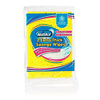 Minky Sponge wipe, Pack of 2