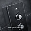 Mira Decor Black onyx Manual Electric Shower, 8.5kW