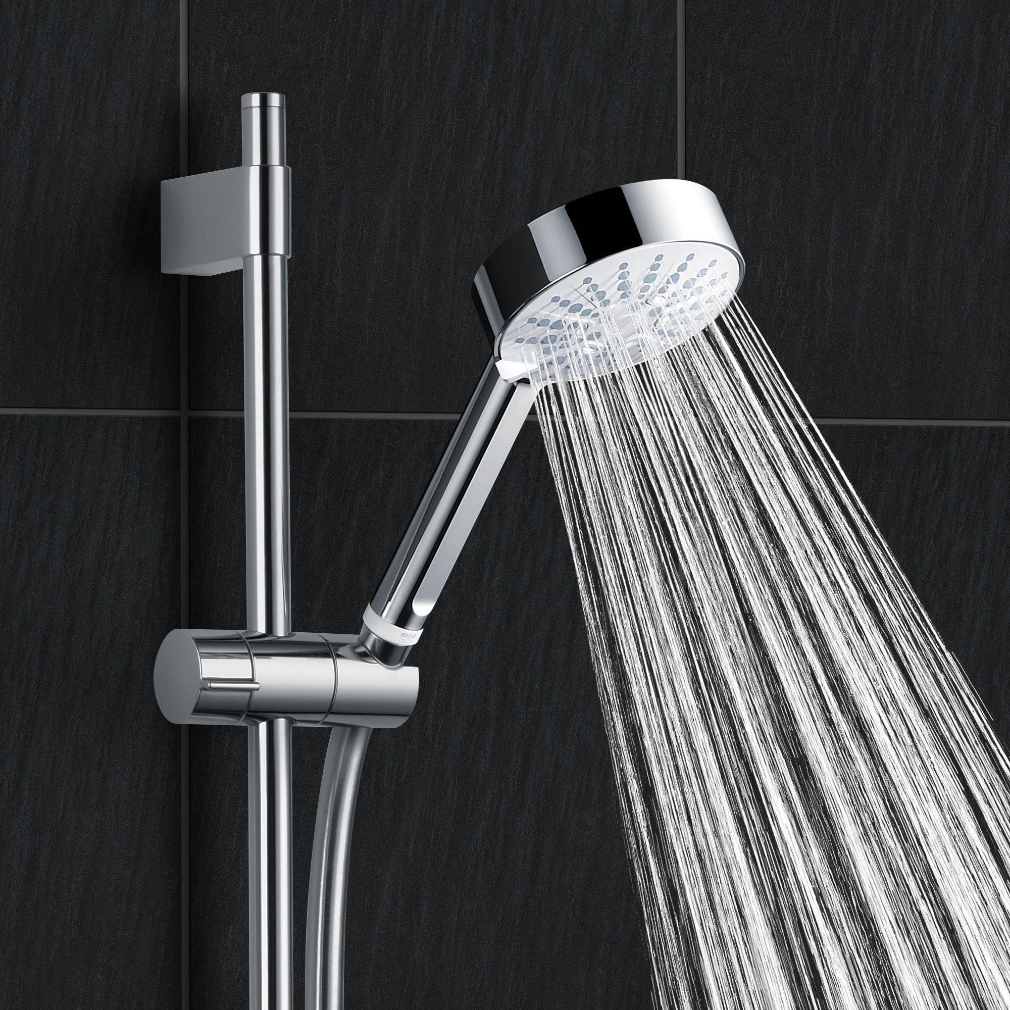 Mira Decor Silver effect Manual Electric Shower, 9.5kW