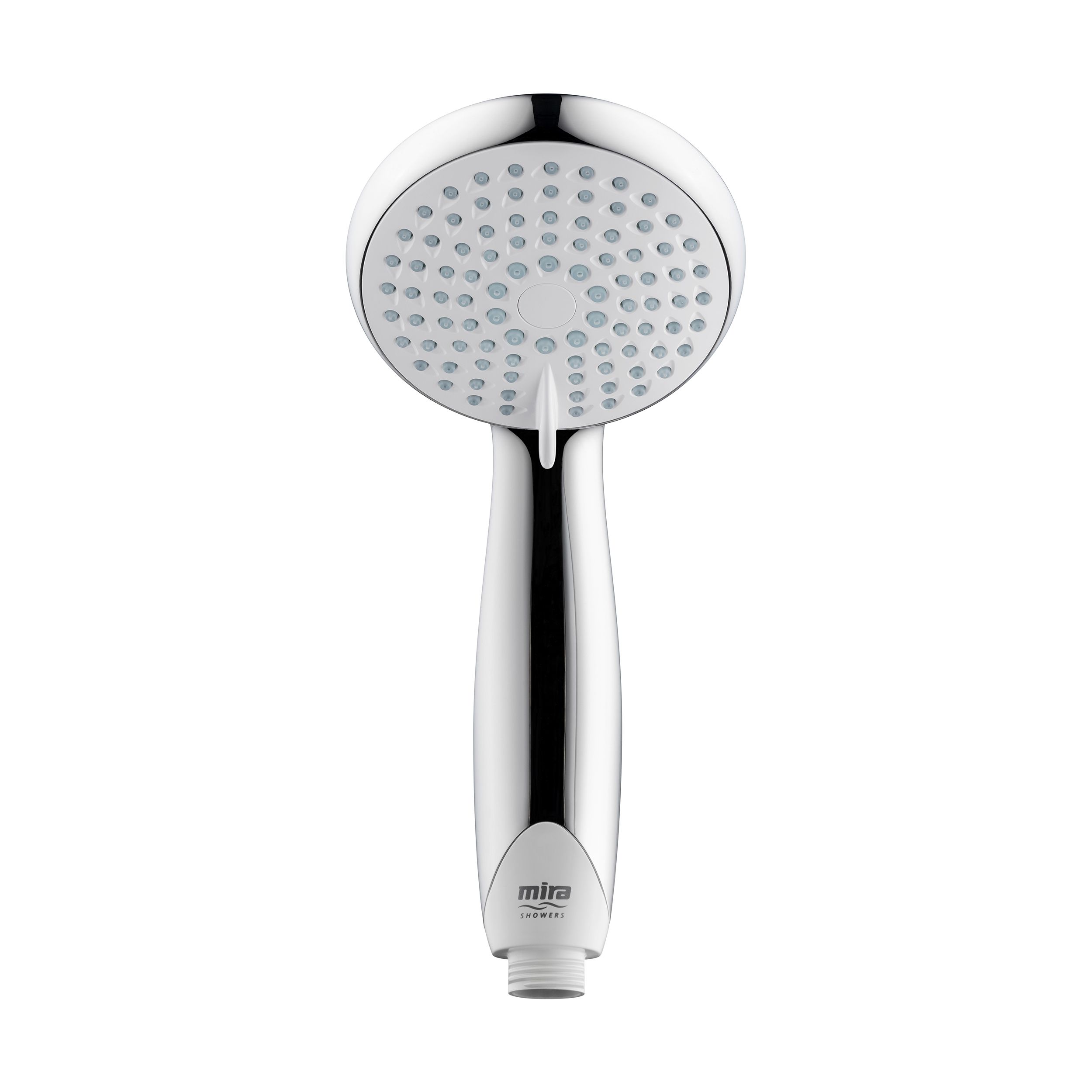 Mira Nectar Chrome effect 4-spray pattern Shower head, 193mm