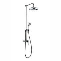 Mira Realm Chrome effect Wall-mounted Thermostatic Mixer Shower