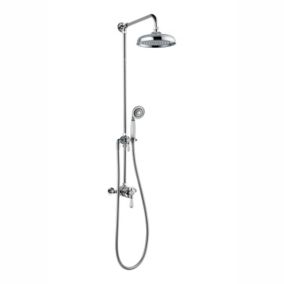 Mira Realm Chrome effect Wall-mounted Thermostatic Mixer Shower