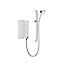 Mira Sport Gloss White Thermostatic Electric Shower, 9kW
