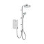 Mira Sport max dual outlet Gloss White Electric Shower, 9kW