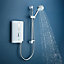 Mira Sport max Gloss White Electric Shower, 10.8kW