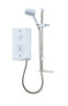 Mira Sport White Chrome effect Electric Shower, 9kW