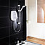Mira White & chrome Electric shower, 10.8kW