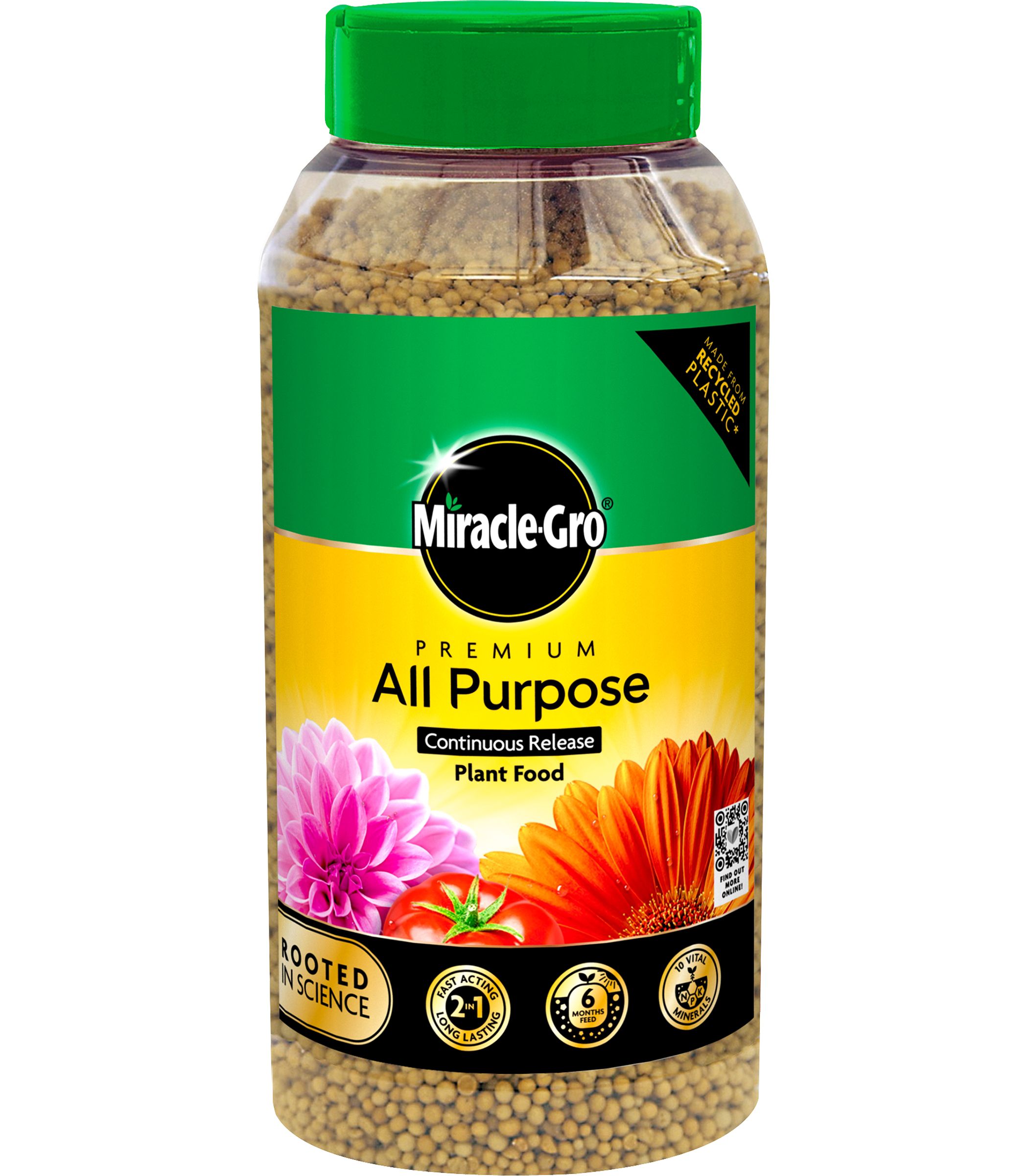 Miracle-Gro All purpose Universal Plant fertiliser Granules 0.9kg