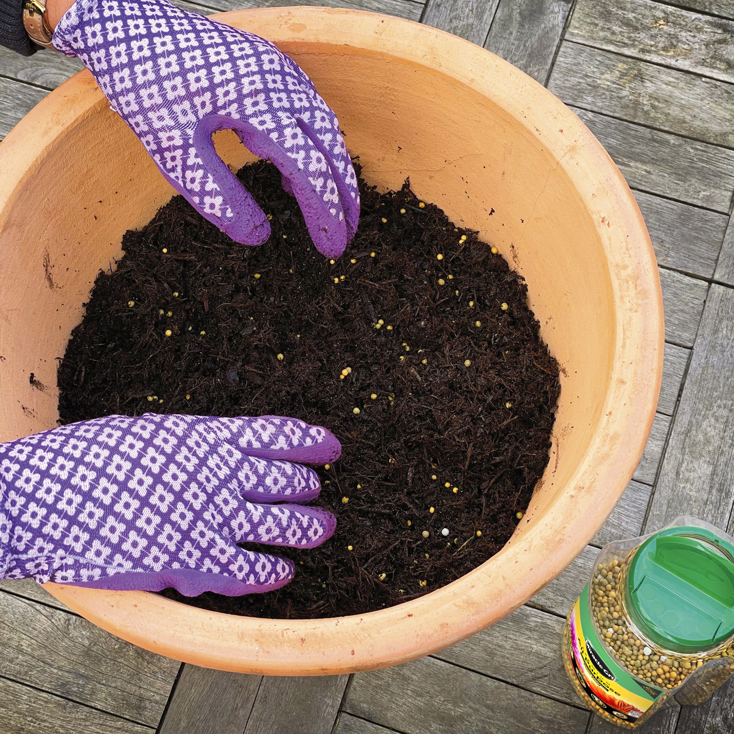Miracle-Gro All purpose Universal Plant fertiliser Granules 0.9kg