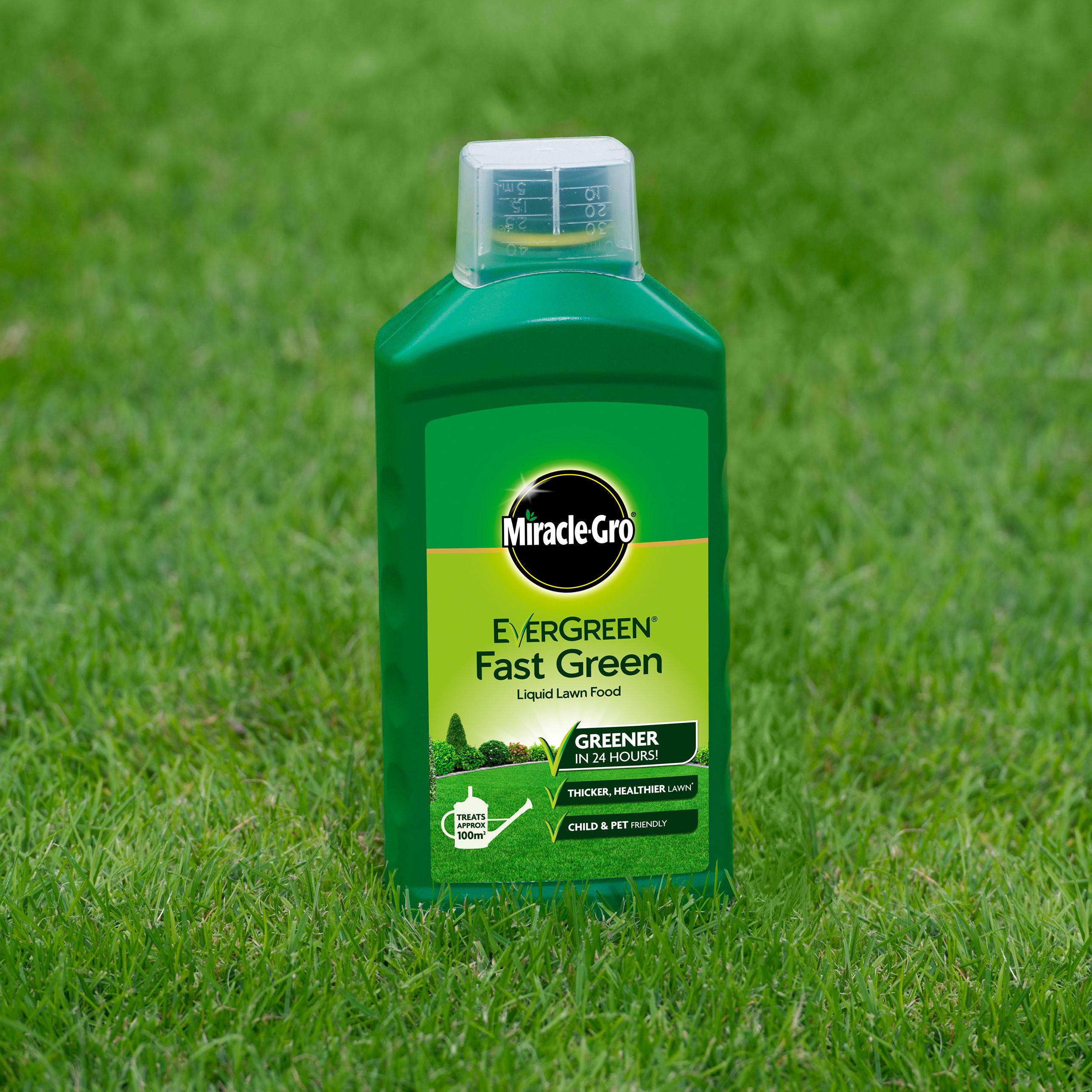 Miracle-Gro Fast green Lawn Liquid Fertiliser 1L