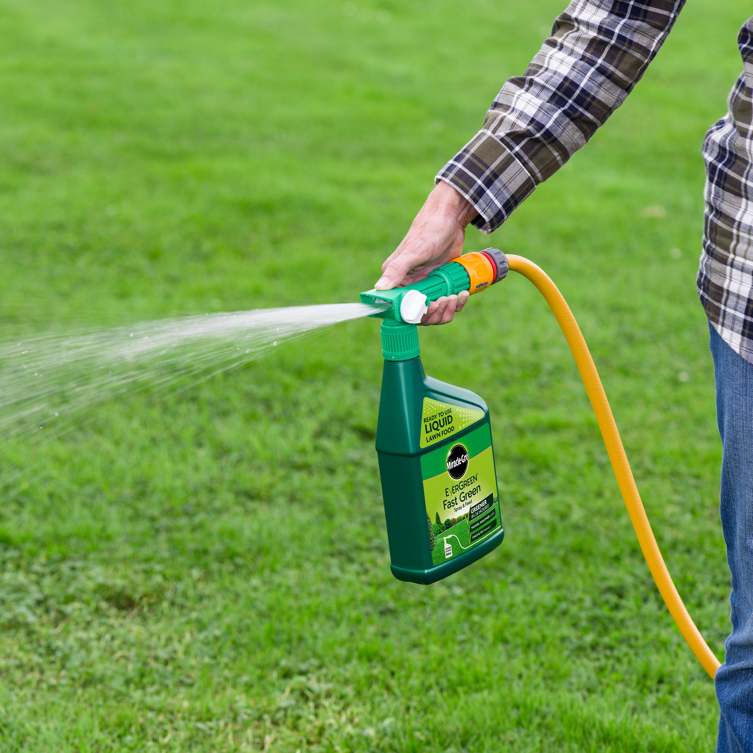 Miracle-Gro Fast green Liquid Spray & feed 1L