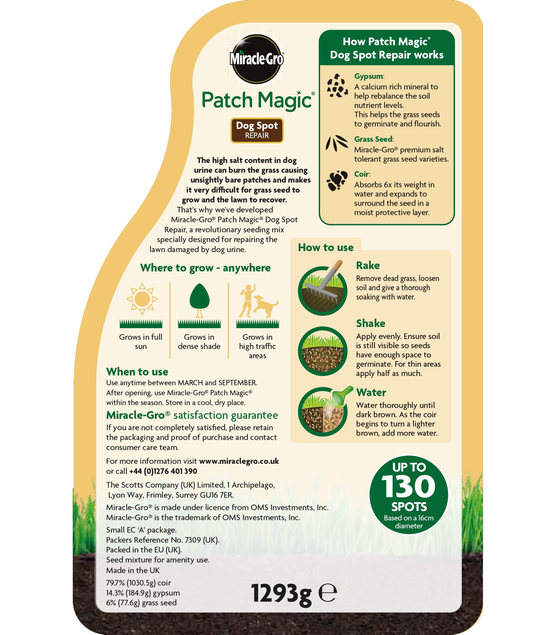 Miracle-Gro Lawn repair 6m² 1.3kg