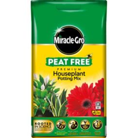 Miracle-Gro Peat-free Houseplant Compost 10L