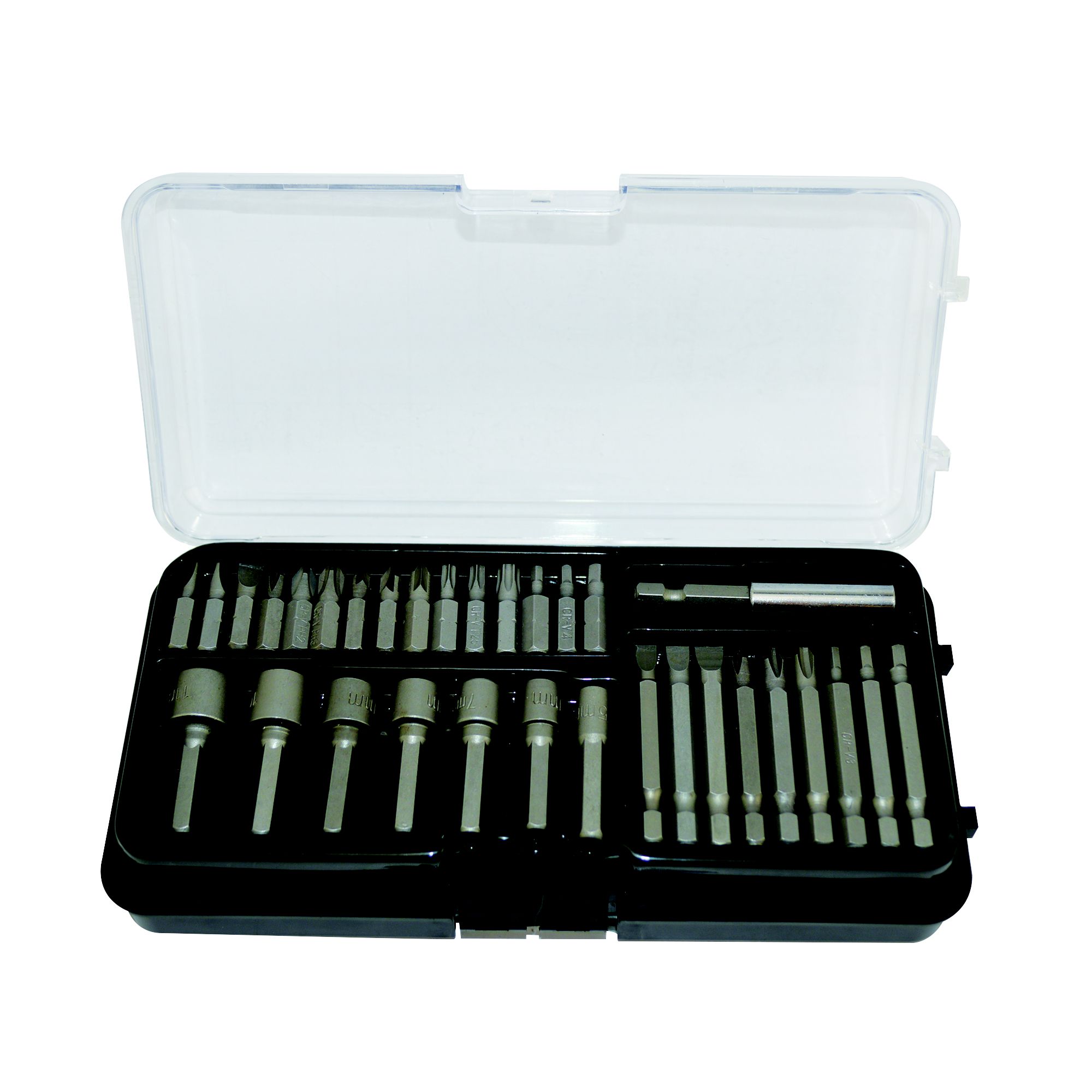 Mixed Impact Screwdriver bits (L)105mm, 32 pieces
