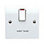 MK 20A Gloss white Switched Fused connection unit
