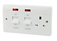 MK 45A Cooker switch & socket