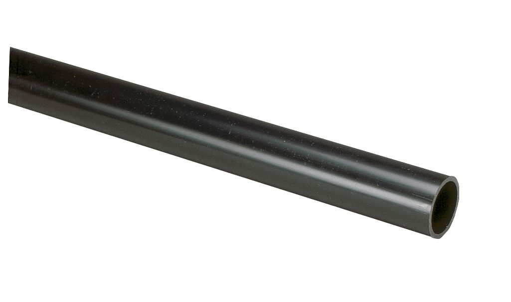 MK PVC Black Conduit length (L)3m (Dia)20mm
