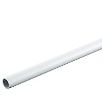 MK PVC White Conduit length (L)2m (Dia)25mm