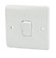 MK White 10A Single Intermediate switch White