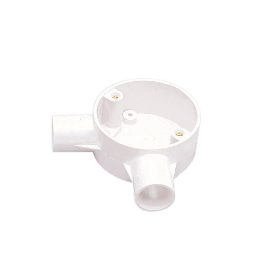 MK White 25mm x Angle box