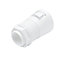 MK White Flexible 20mm Conduit adaptor