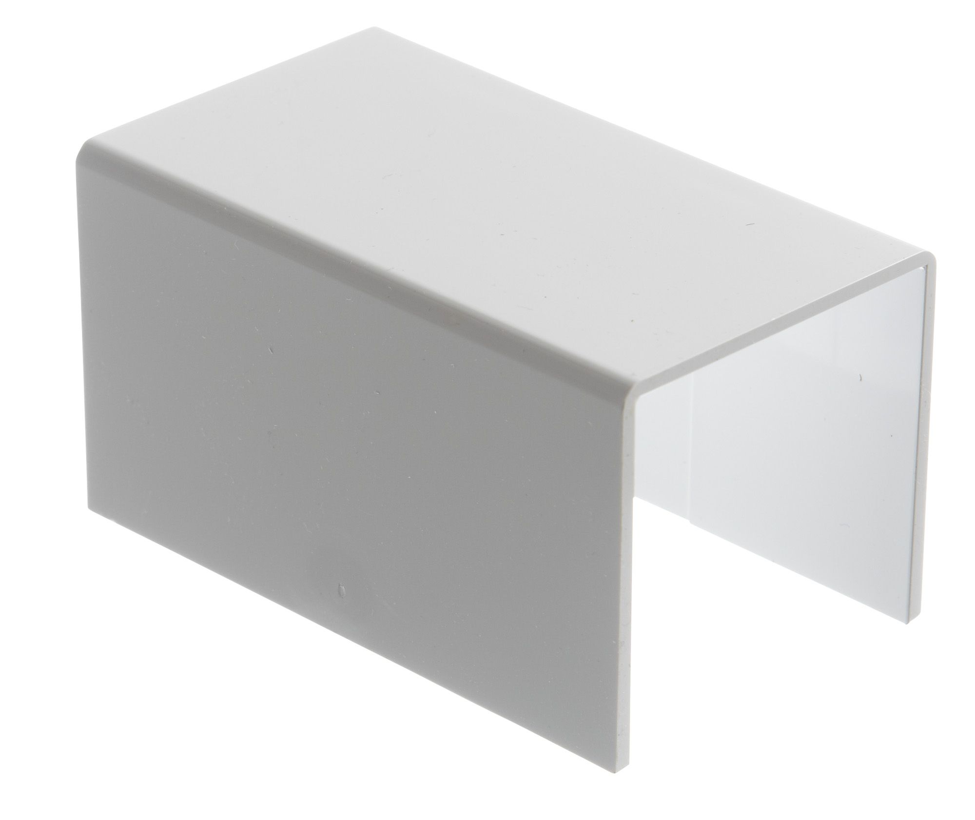 MK White (H)50mm (W)50mm Trunking coupler