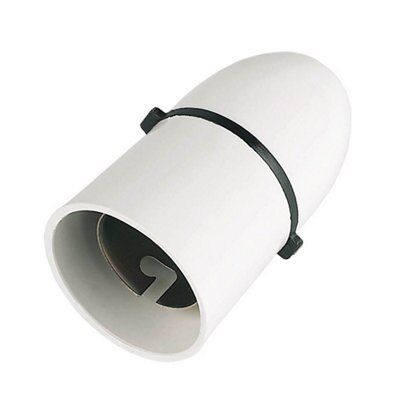 MK White Lampholder | Tradepoint