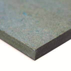 Moisture resistant MDF Fibreboard (L)1.22m (W)0.61m (T)12mm