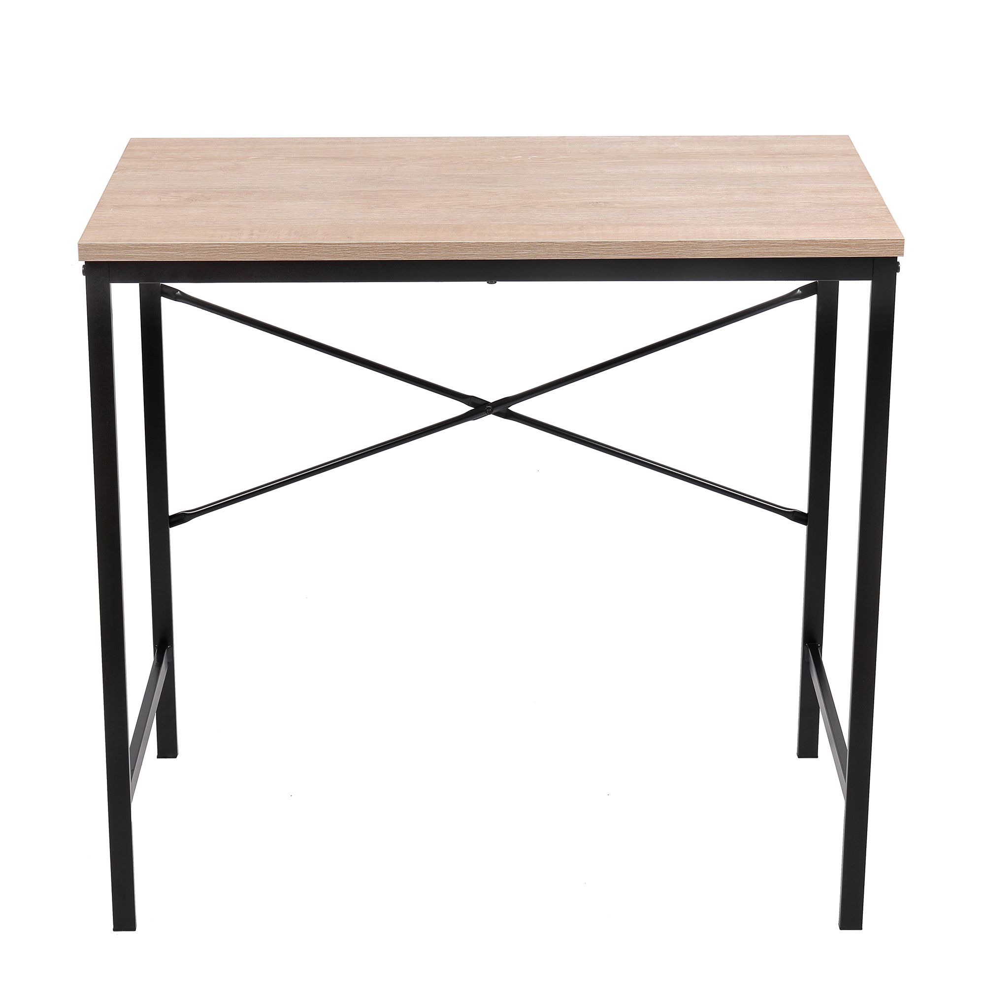 Mondovi Matt oak effect Desk (H)750mm (W)800mm (D)450mm