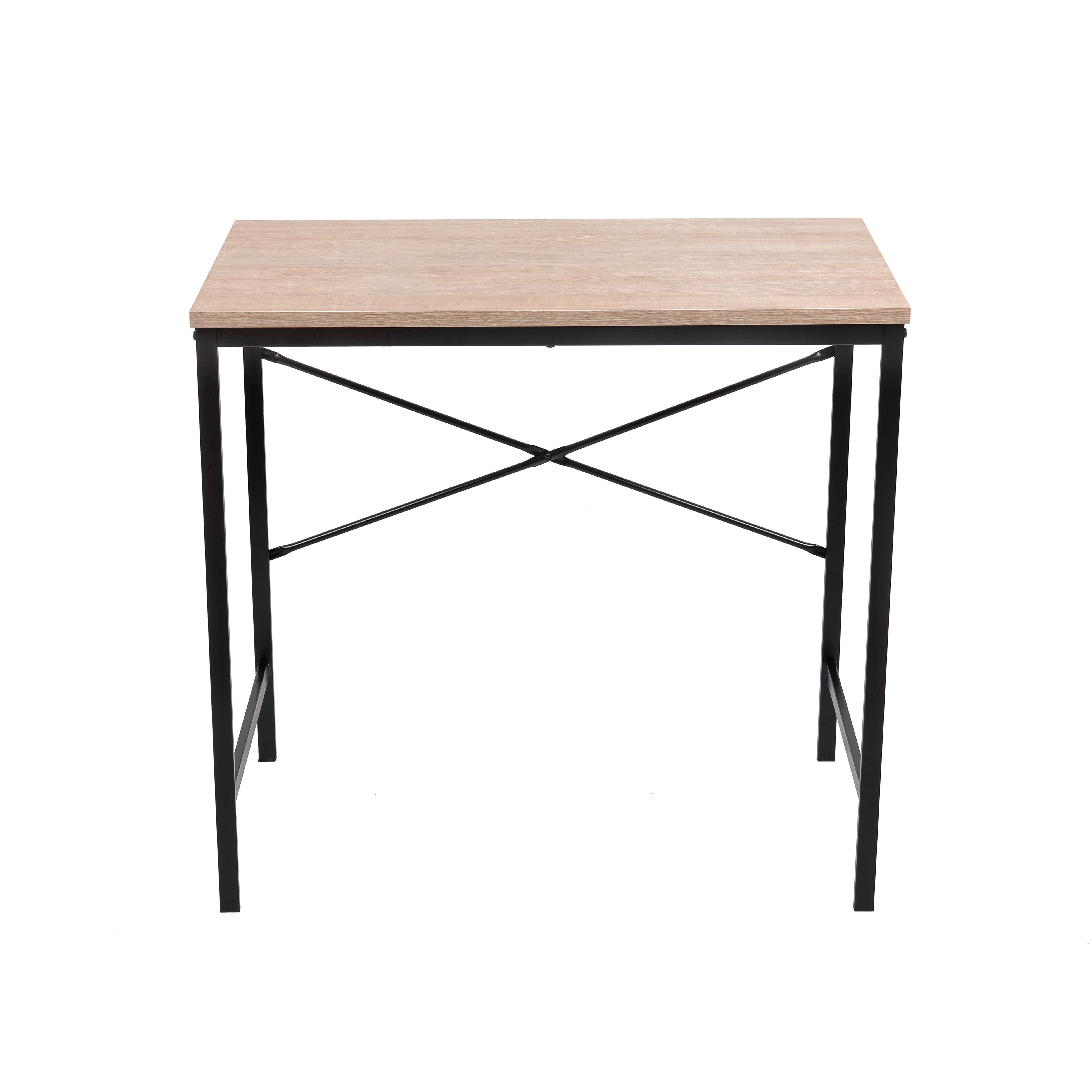 Mondovi Matt oak effect Desk (H)750mm (W)800mm (D)450mm