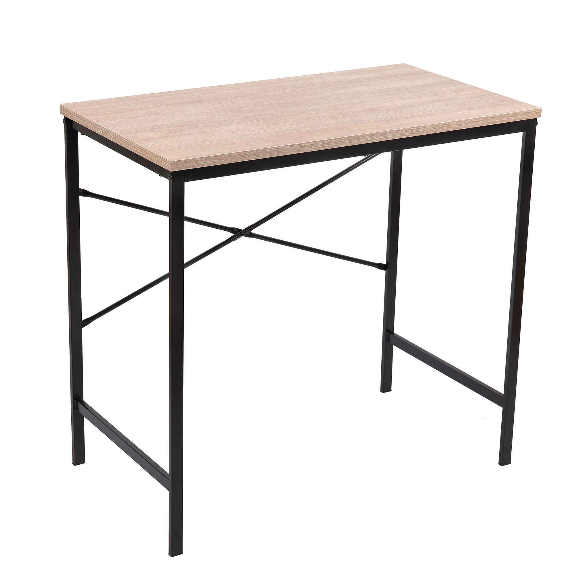 Mondovi Matt oak effect Desk (H)750mm (W)800mm (D)450mm