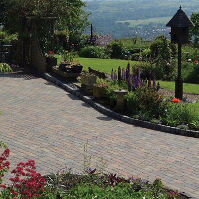 Monksbridge Royale Block paving (L)200mm (W)100mm (T)60mm, Pack of 360
