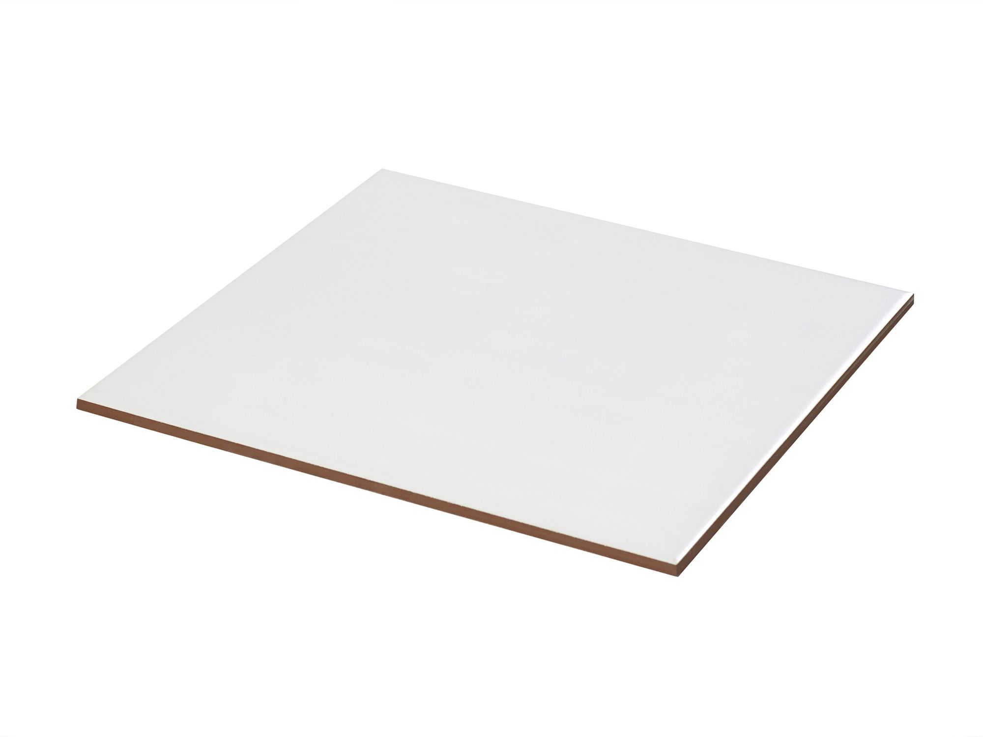 Monzie White Satin Stone effect Ceramic Wall & floor Tile, Pack of 13, (L)333mm (W)333mm