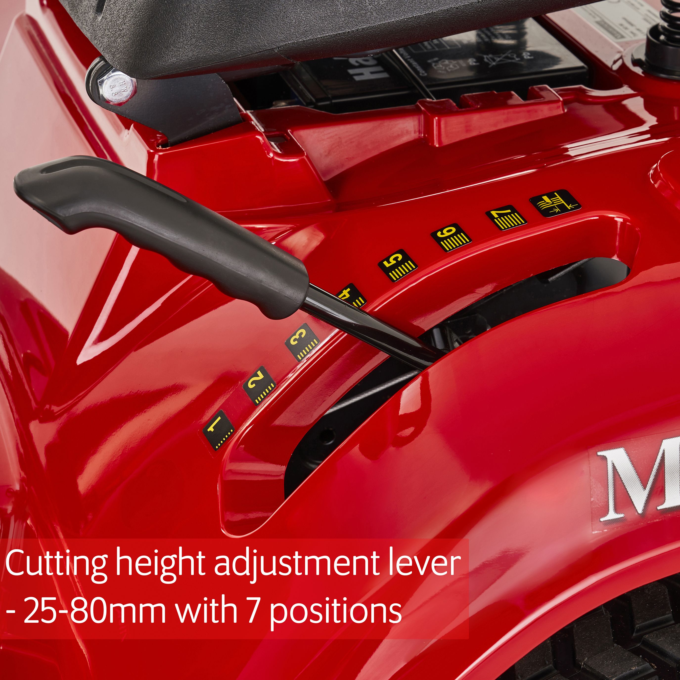 Mountfield MTF 98M SD Petrol Ride-on lawnmower 352cc