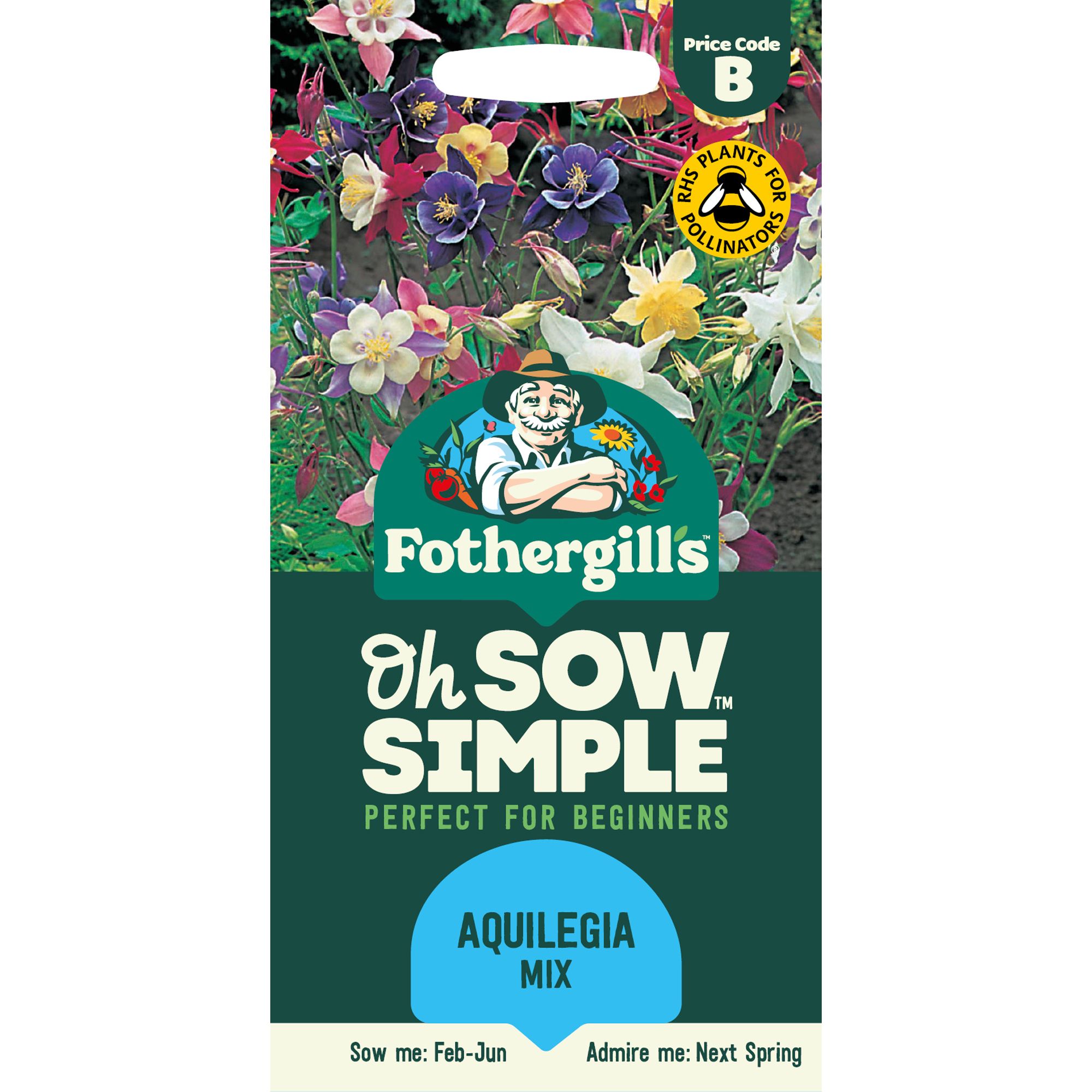 Mr Fothergills McKana Giants Aquilegia Flower Seeds