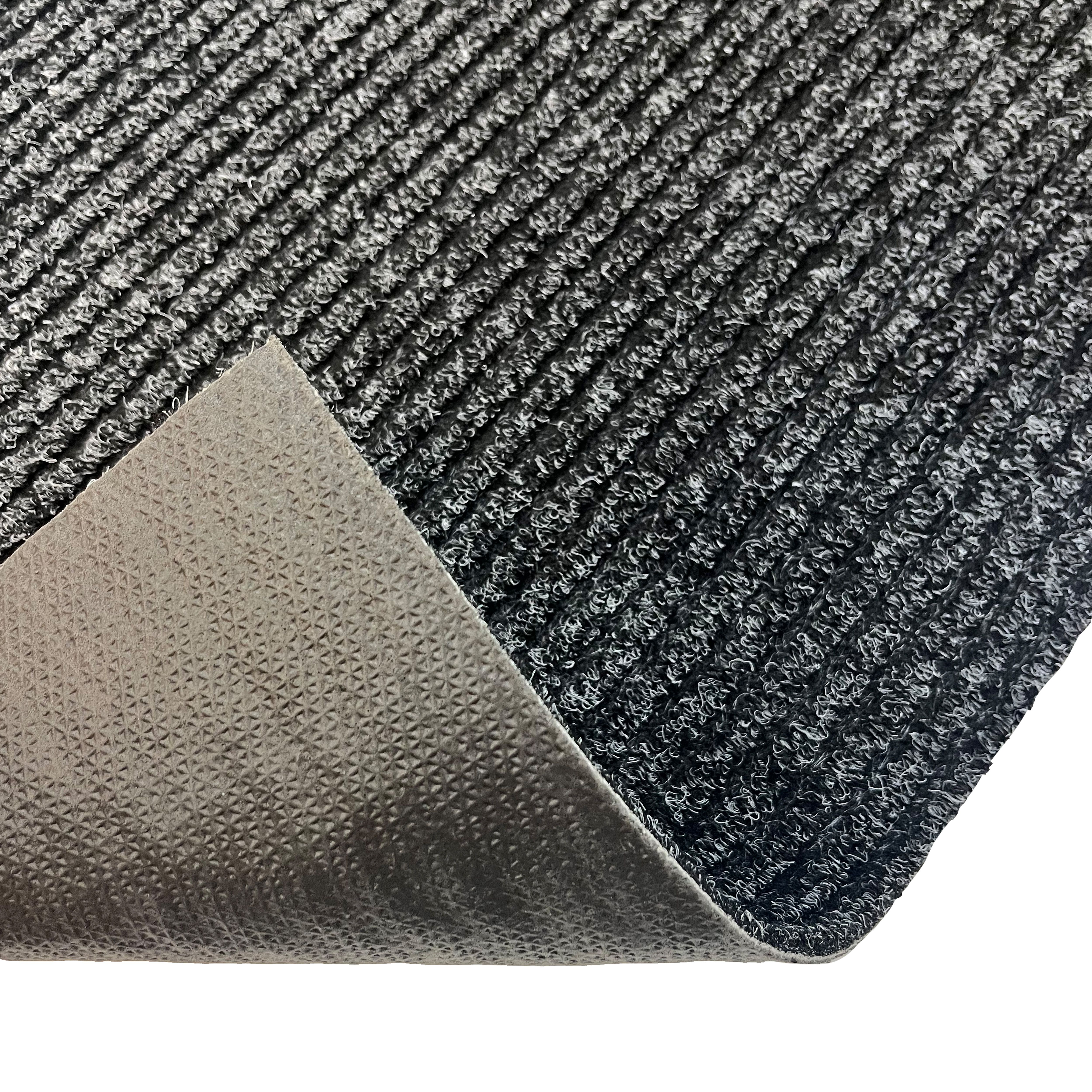 Mud trapper Plain Dark grey Runner 150cmx50cm