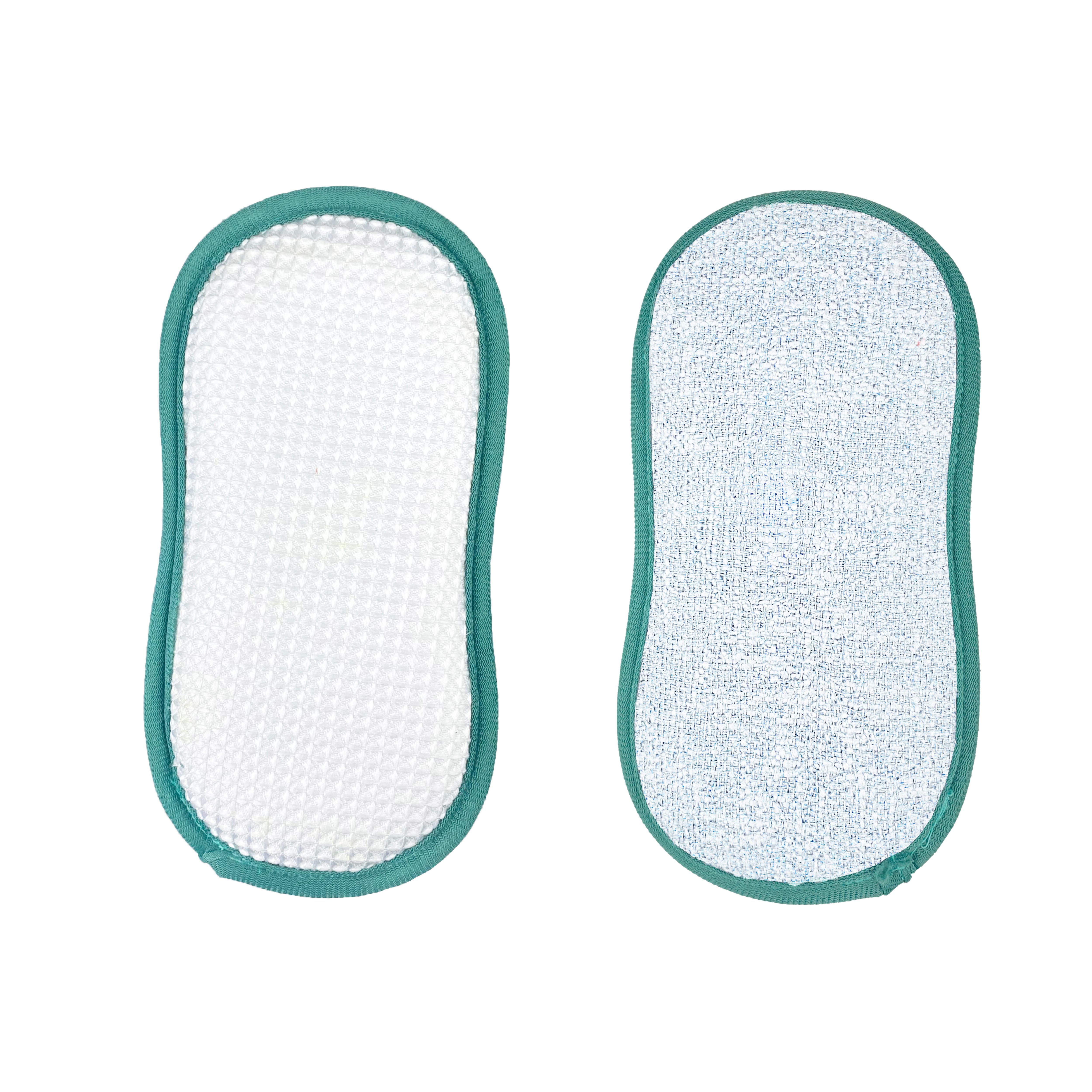 Multi-purpose Mint green & white Polyamide (PA) & polyester (PES) Cleaning pad