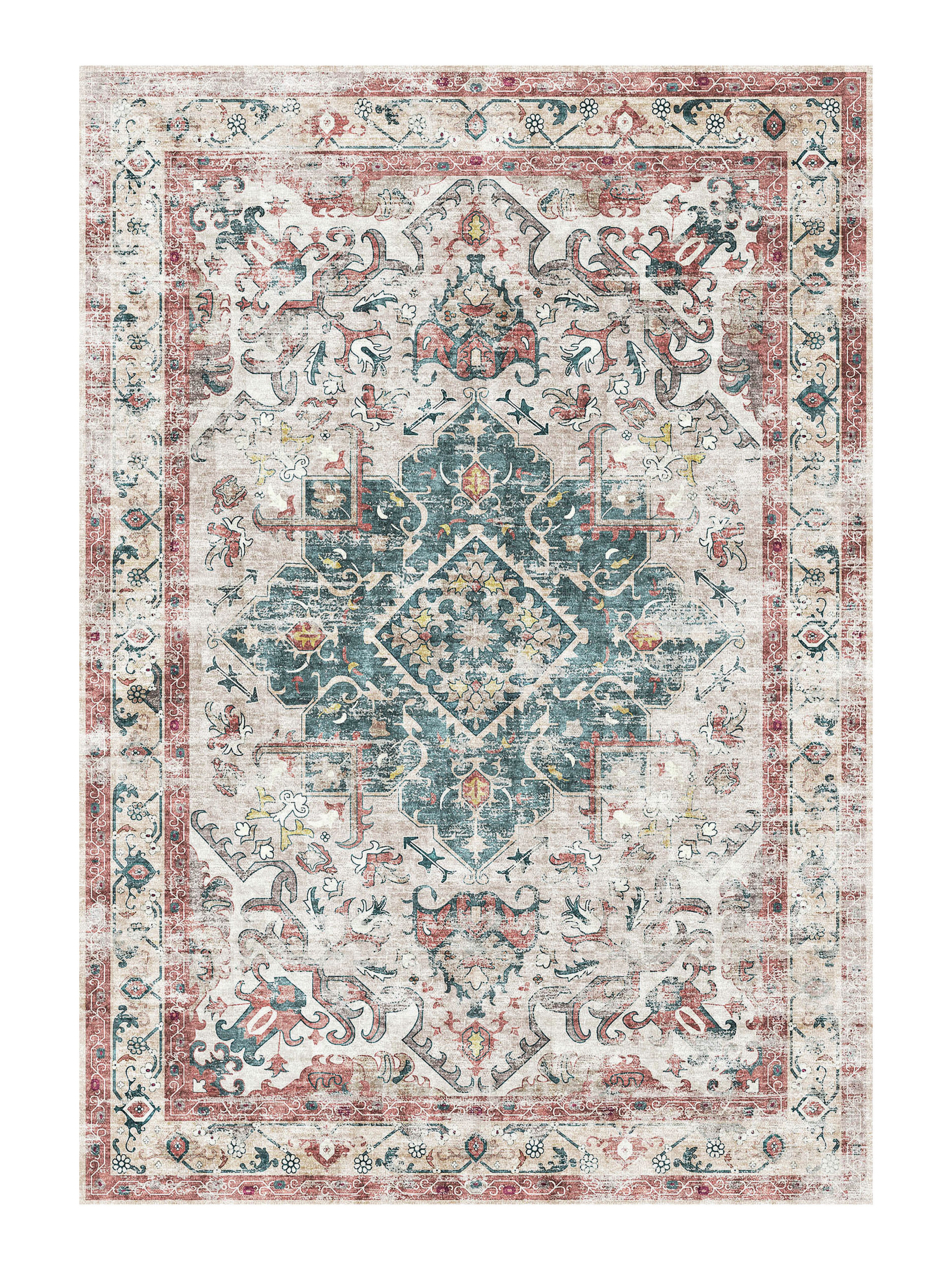Multi Traditional Rug 230.4cmx160cm
