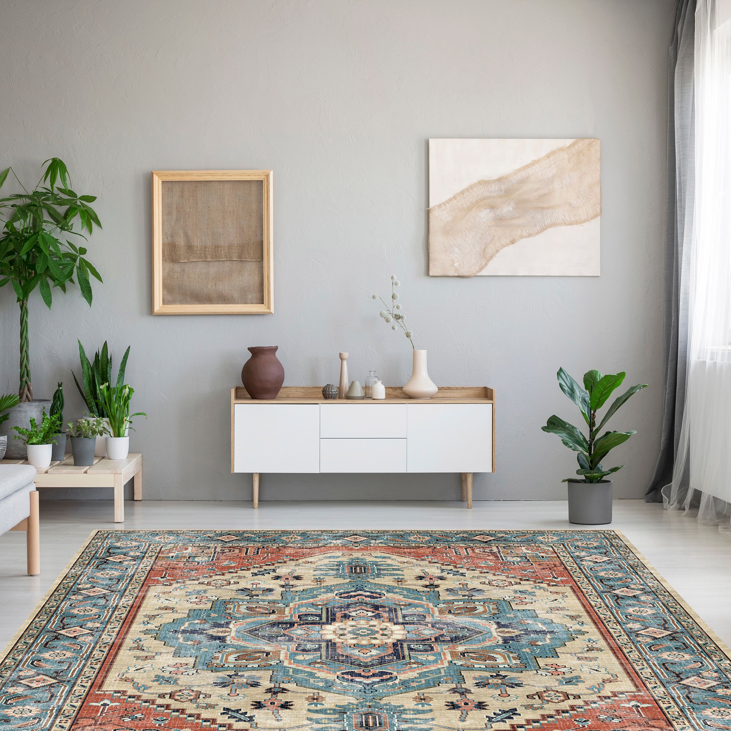 Multi Traditional Rug 230cmx160cm