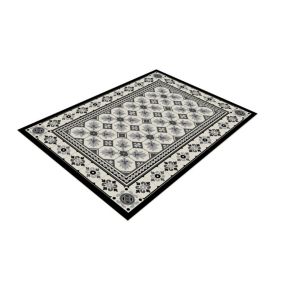 Multicolour Printed tile design vinyl mat Barrier mat, 79cm x 49cm