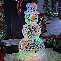 Multicolour Snowman LED Electrical christmas decoration