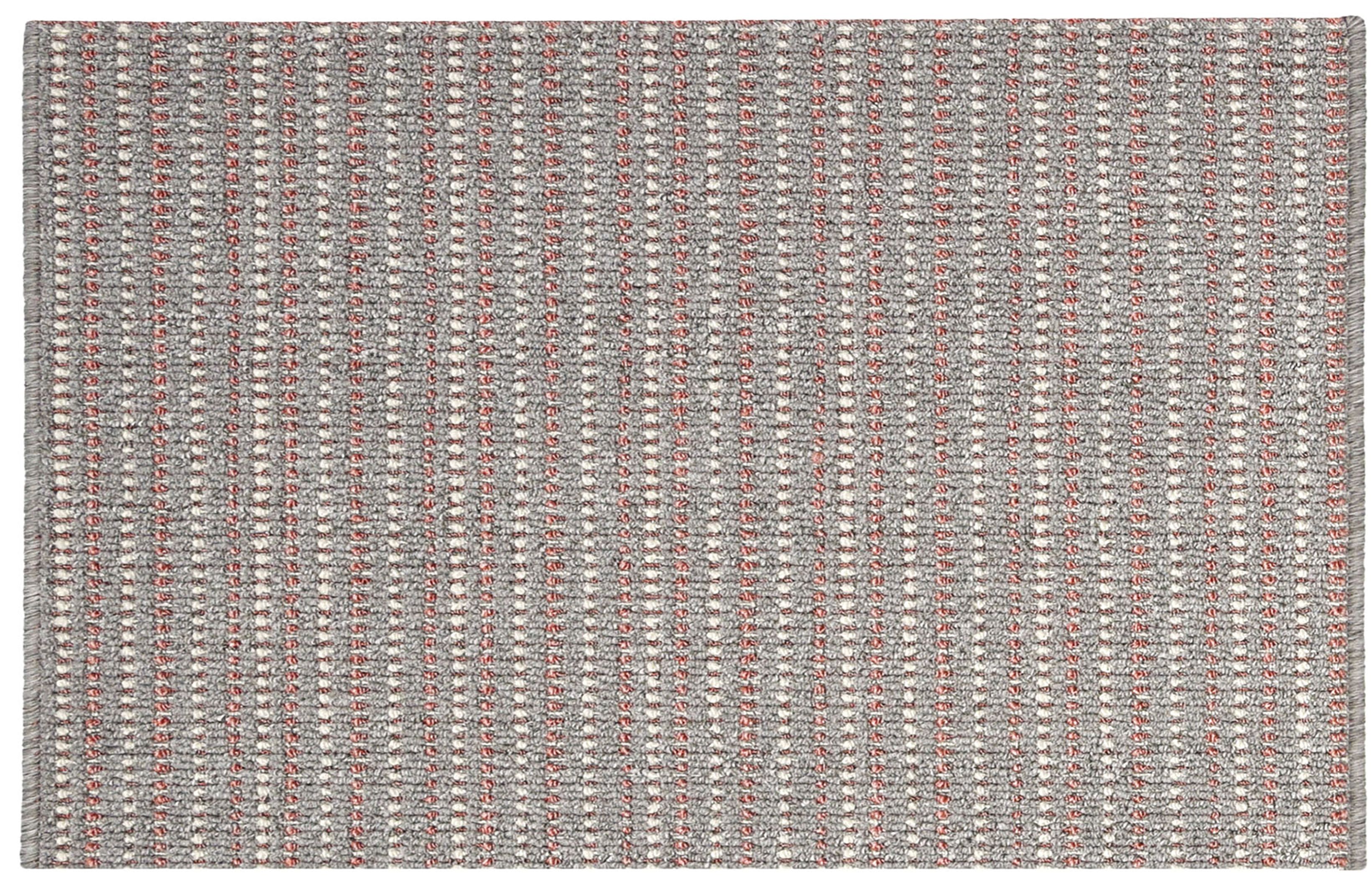 Munich Grey/Pink Tonal Heavy duty Mat, 90cm x 57cm