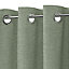 Napour Light green Plain Lined Eyelet Curtain (W)167cm (L)183cm, Pair
