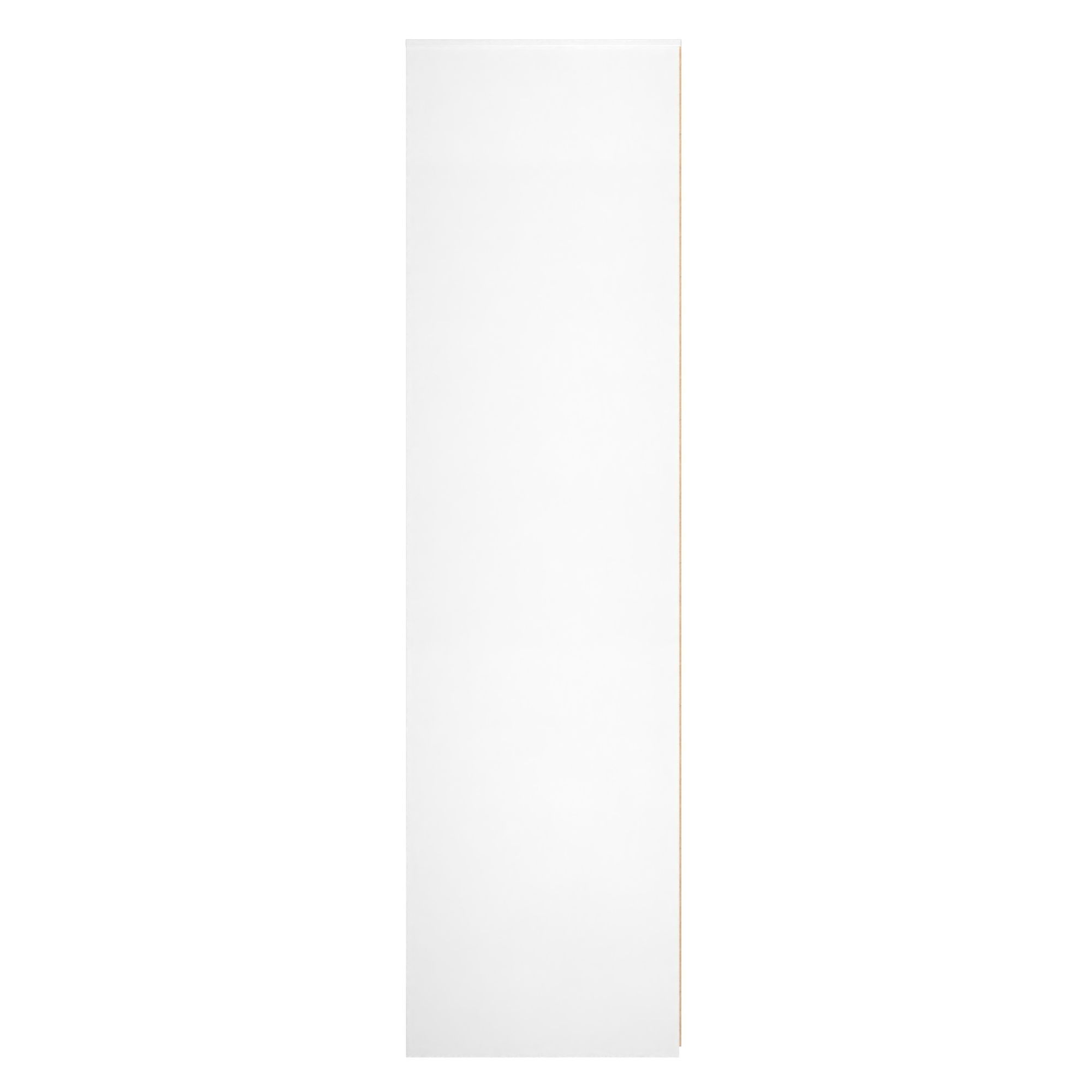 Nashville Ready assembled Contemporary White 2 Drawer Tall Double Wardrobe (H)1960mm (W)740mm (D)520mm